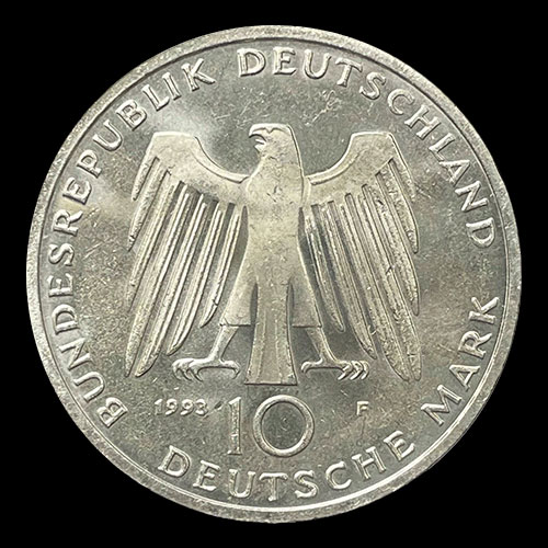 NA1 - ALEMANIA - 10 MARK - 1993.f - Subject: 1000th Anniversary - Potsdam - MONEDA DE PLATA