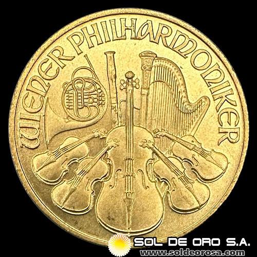 AUSTRIA - REPUBLIK OSTERREICH - 500 SCHILLING, 1995 - MONEDA DE ORO