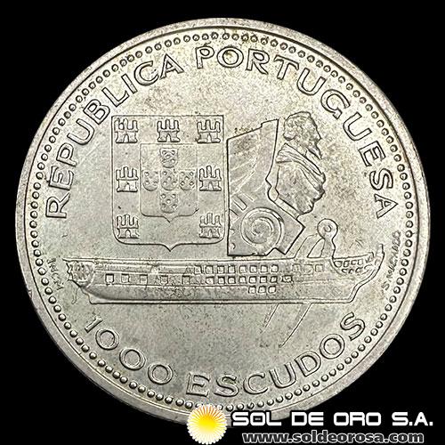 NA4 - PORTUGAL - 1.000 ESCUDOS - 1996 - MONEDA DE PLATA