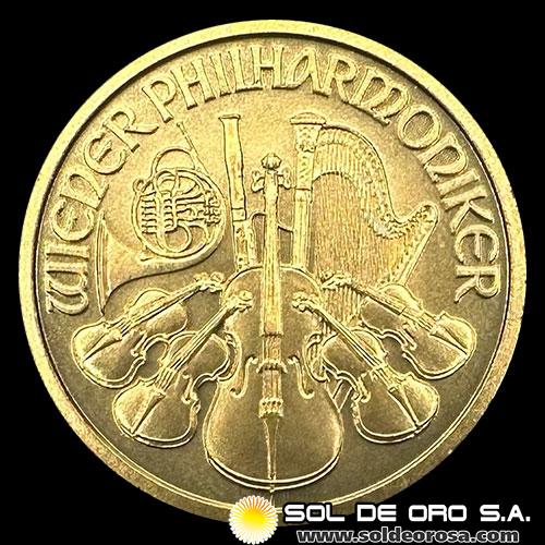 AUSTRIA - REPUBLIK OSTERREICH - 1.000 SCHILLING, 1997 - MONEDA DE ORO