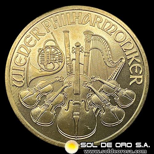 AUSTRIA - REPUBLIK OSTERREICH - 2.000 SCHILLING, 1992 - MONEDA DE ORO