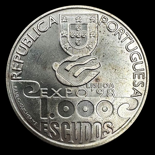 NA4 - PORTUGAL - 1.000 ESCUDOS - 1999 - MONEDA DE PLATA
