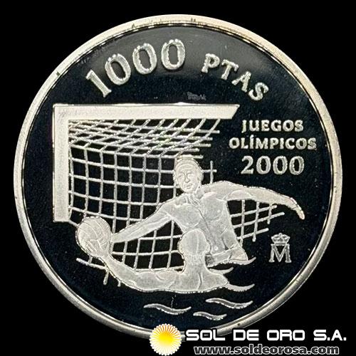 NA2 - ESPAÑA - 1.000 PESETAS, 1999 - JUEGOS OLIMPICOS DE VERANO SYDNEY - MONEDA DE PLATA