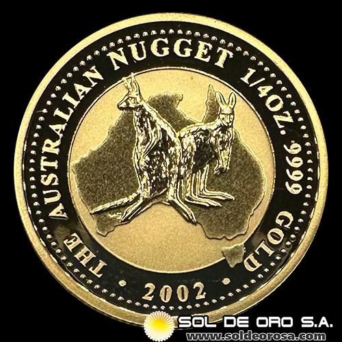 AUSTRALIA - 1/4 oz., 25 DOLLARS - 2002 - MONEDA DE ORO