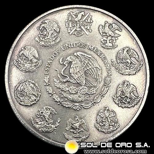 NA4 - MEXICO - 1 ONZA, 2003 - ONZA DE PLATA 999