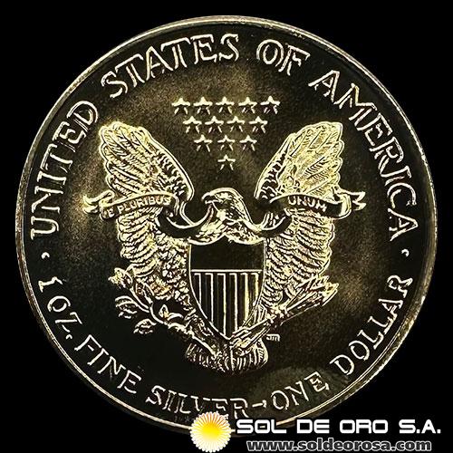 ESTADOS UNIDOS DE AMERICA - 1 DOLLAR, 2004 - LIBERTY - MONEDA DE PLATA