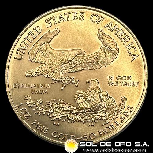 ESTADOS UNIDOS DE AMERICA - 50 DOLARES, 2003 - MONEDA DE ORO