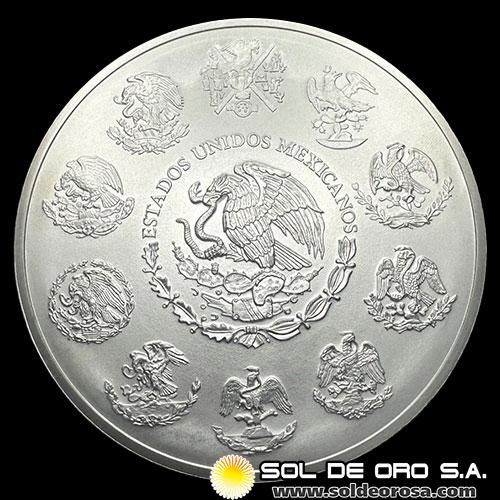 ESTADOS UNIDOS MEXICANOS - LIBERTY, 2009 - 1 KILO - MONEDA DE PLATA