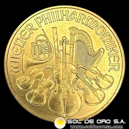 AUSTRIA - REPUBLIK OSTERREICH - 100 EURO, 2010 - MONEDA DE ORO