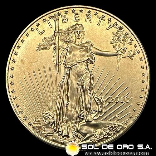 ESTADOS UNIDOS DE AMERICA - 50 DOLLARS, 2010 - MONEDA DE ORO