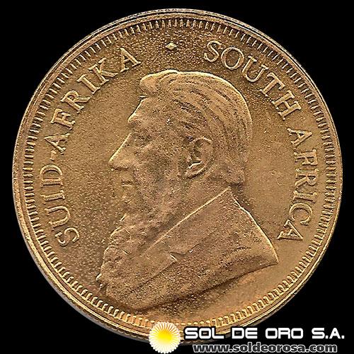 SUDAFRICA - 1/4 oz., KRUGERRAND - 2013 - MONEDA DE ORO