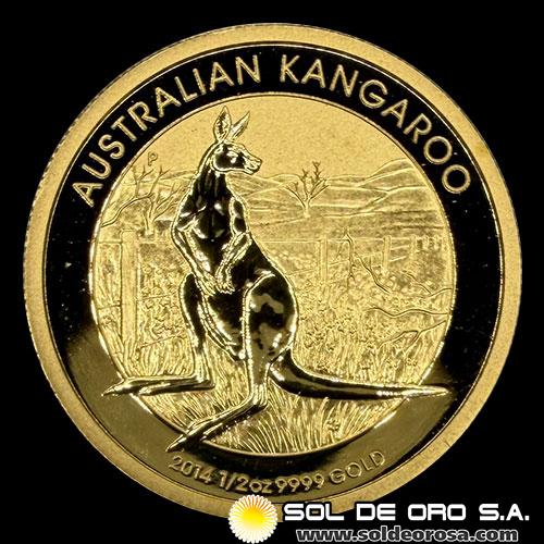 AUSTRALIA - 1/2 oz., 50 DOLLARS - 2014 - MONEDA DE ORO