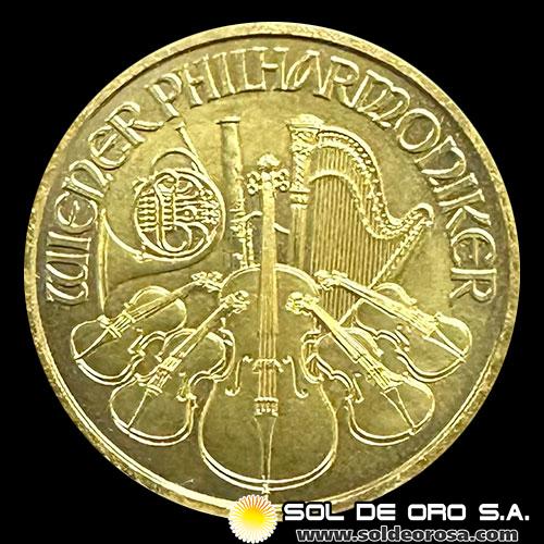 AUSTRIA - REPUBLIK OSTERREICH - 25 EURO, 2019 - MONEDA DE ORO