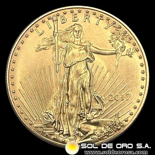 ESTADOS UNIDOS DE AMERICA - 50 DOLARES, 2017 - MONEDA DE ORO