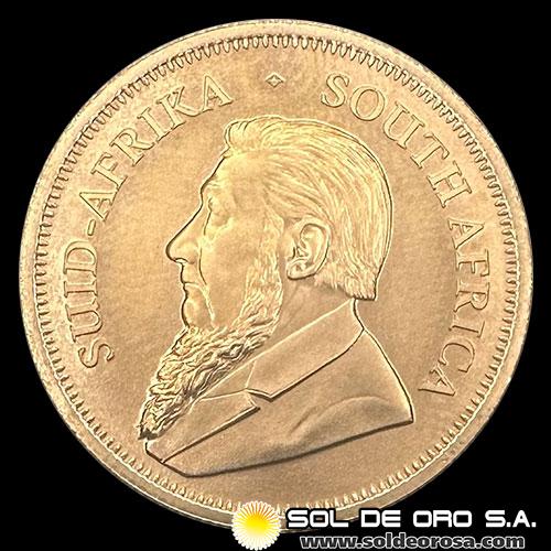 SUDAFRICA - 1/2 oz., KRUGERRAND - 1984 - MONEDA DE ORO