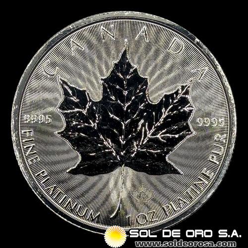 CANADA - MAPLE - 50 DOLLARS, 2021 - MONEDA DE PLATINO
