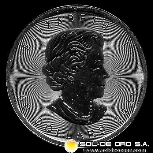 CANADA - 50 DOLLARS, 2021 - ELIZABETH II - MONEDA DE PLATINO