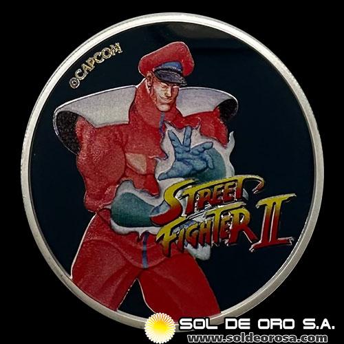 FIJI - 50 CENTS, 2021 - STREET FIGHTER - MONEDA DE PLATA