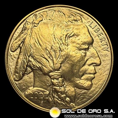 ESTADOS UNIDOS DE AMERICA - 50 DOLLARS, 2022 - AMERICAN BUFFALO - MONEDA DE ORO