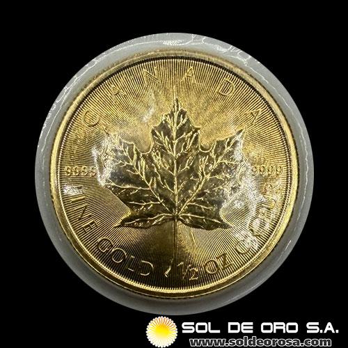 CANADA - 20 DOLLARS, 2023 - IN THE NAME OF ELIZABETH II - MONEDA DE ORO
