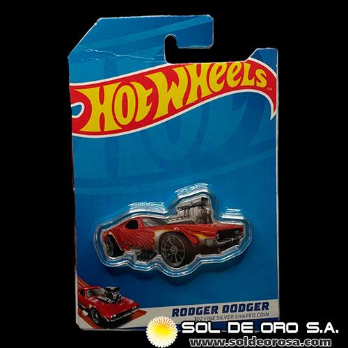 354 - SOLOMON ISLANDS - 2 DOLLARS, 2024 - HOT WHEELS RODGER DODGER - MONEDA DE PLATA