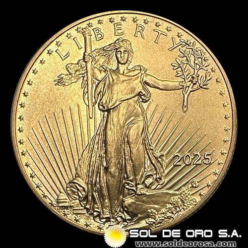 ESTADOS UNIDOS DE AMERICA - 25 DOLLARS, 2025 - AMERICAN EAGLE - MONEDA DE ORO