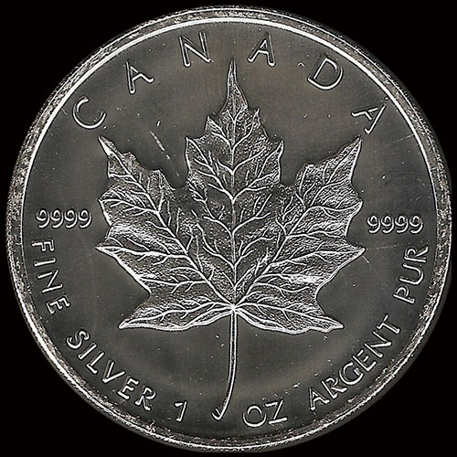 CANADA - 5 DOLLARS - ELIZABETH II - 2008 - TUBO DE 25 ONZAS DE PLATA PURA