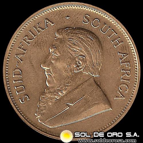 SUDAFRICA - KRUGERRAND, 1974 - ONZA / MONEDA DE ORO