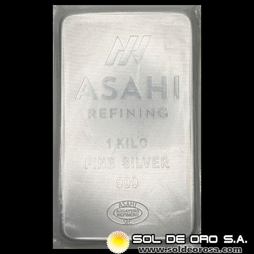ASAHI REFINING - 50 DOLLARS, 2019 - 1 KILO - BARRA/MONEDA DE ORO 24K