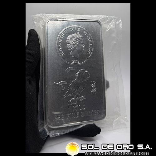 ASAHI REFINING - 50 DOLLARS, 2019 - 1 KILO - BARRA/MONEDA DE ORO 24K