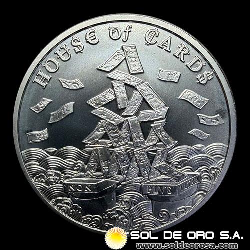SUNSHINE MINTING - THE AWAKENING SERIES - HOUSE OF CARDS - 2022 - 2 OUNCES