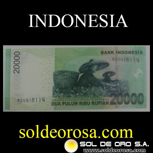 BANK INDONESIA - 20.000 RUPIAH / DUA PULUH RIBU RUPIAH, 2.014