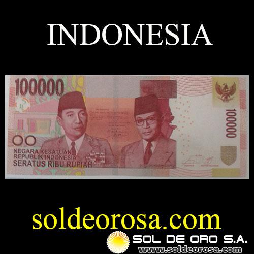 BANK INDONESIA - 100.000 RUPIAH / SERATUS RIBU RUPIAH, 2.014