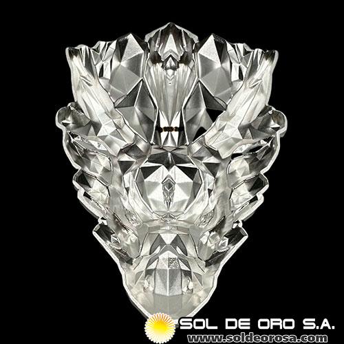 ONZA DE PLATA PURA - DRAGON - 2 OUNCES