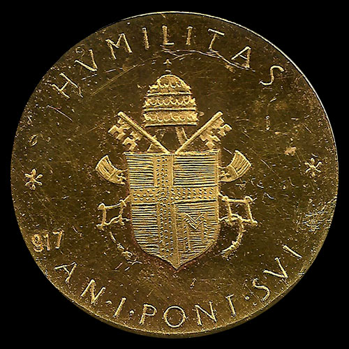 CIUDAD DEL VATICANO - S.S. JOHANNES PAULUS II PONT MAX - MEDALLA DE ORO