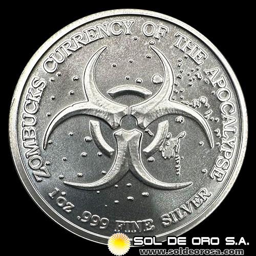 AUSTRALIA - KANGARUIN - ZOMBUCKS - ONZA DE PLATA 999