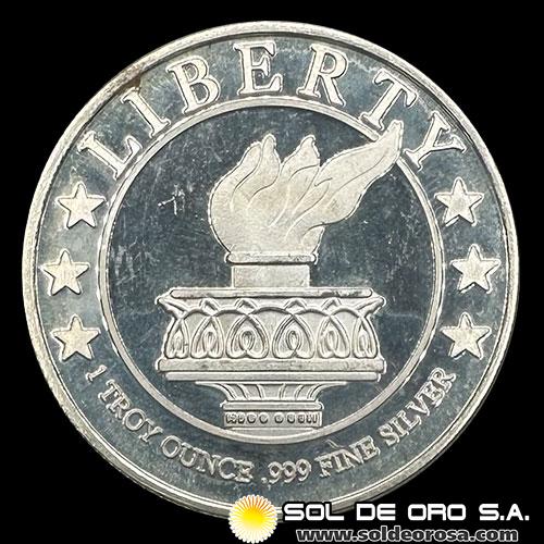 ESTADOS UNIDOS DE AMERICA - LIBERTY - ONZA DE PLATA