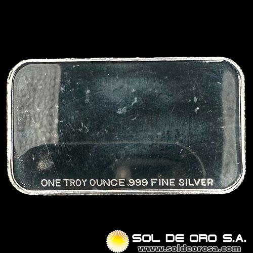 COLT POLICE - 1 OUNCE - BARRA DE PLATA 999
