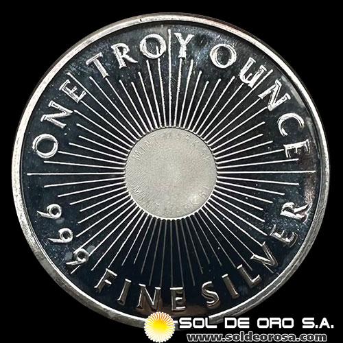 SUNSHINE MINTING - 1 OUNCE - ONZA DE PLATA 