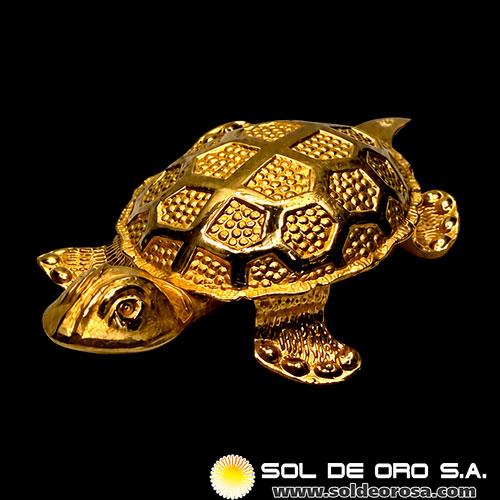 CHINA - TORTUGA LARGA VIDA - ARTICULO DE ORO 999