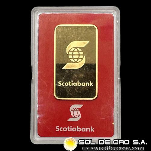 VALCAMBI SUISSE - 1 OUNCE - BARRA DE ORO 24K