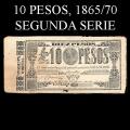 Billetes 1868 - 2da Serie