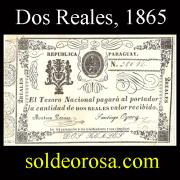Billetes 1865