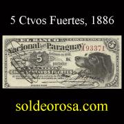 Billetes 1886