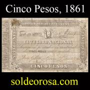 Billetes 1861