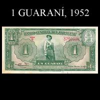 NUMIS - REPUBLICA DEL PARAGUAY - 1 GUARANI (MC203.c) - FIRMAS: PEDRO CHAMORRO - GUSTAVO STORM - BANCO CENTRAL DEL PARAGUAY