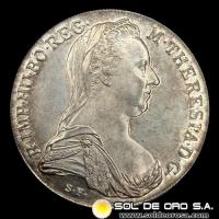 NA1 - AUSTRIA - 1 THALER, 1780/2026 - M. THERESIA - MONEDA DE PLATA