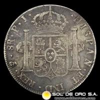 NA1 - BOLIVIA - 8 REALES, 1805 - CAROLUS IIII DEI GRATIA - MONEDA COLONIAL DE PLATA