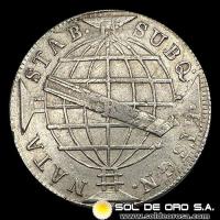 NA2 - BRASIL - 960 REIS, 1815 - JOAO PRINCE REGENT - MONEDA DE PLATA
