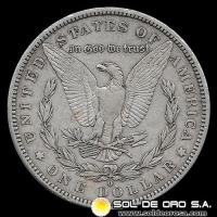 NA3 - ESTADOS UNIDOS DE AMERICA - 1 DOLLAR, 1880 - NEW ORLEANS - MONEDA DE PLATA